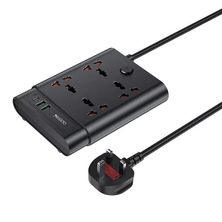 هاب شارژر و چند راهی برق یسیدو مدل YESIDO MC11 POWER SOCKET